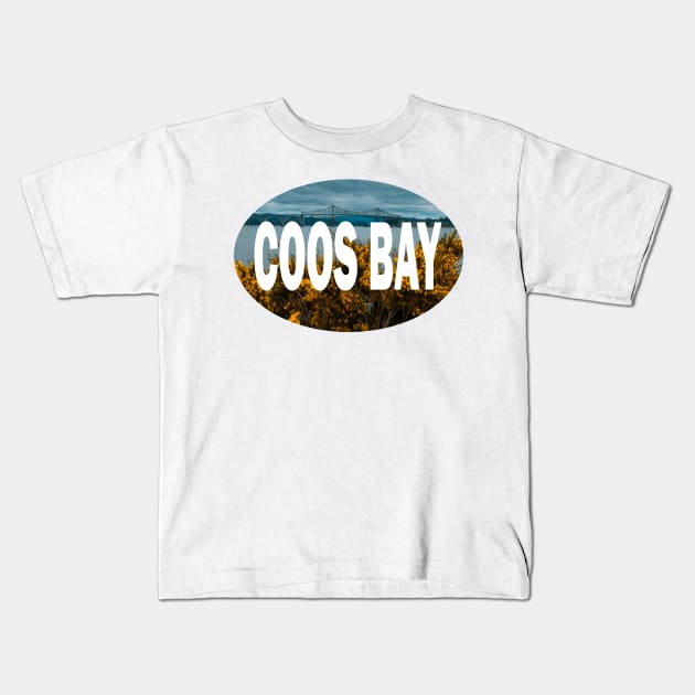 COOS BAY OREGON Kids T-Shirt by stermitkermit